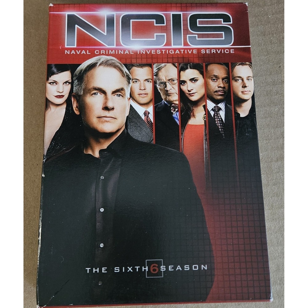 NCIS Season 6 DVD Complete Sixth Season 6 Disc Set Mark Harmon